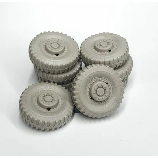 Pimp My Miniatures Afvs35-027 1/35 M26 Dragon Wagon Road Wheels Weighted With Trailer Wheels