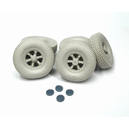 Pimp My Miniatures Afvs35-050 1/35 9t Vomag Road Wheels Set With Spare Weighted Type 1