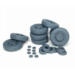 Pimp My Miniatures Afvs35-054 1/35 Sd.kfz 234 Road Wheels Set With Spare Weighted Type 3