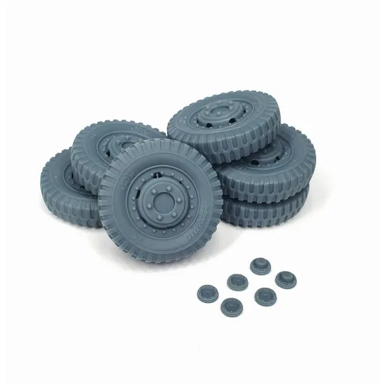 Pimp My Miniatures Afvs35-056 1/35 M8 Greyhound Road Wheels Weighted