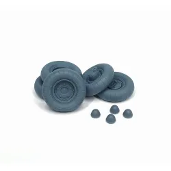 Pimp My Miniatures Afvs35-059 1/35 Vw Kubelwagen Ballon Road Wheels Weighted Type 2