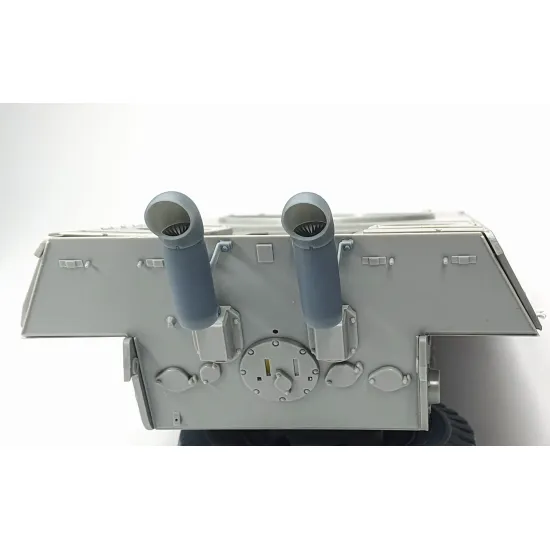 Pimp My Miniatures Afvs35-061 1/35 Flammvernichter Exhaust With Absatzkrummer Curved Hood