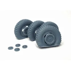 Pimp My Miniatures Afvs35-080 1/35 Sd.kfz 234 Road Wheels Flat Tires Set 4 Pcs Type 3