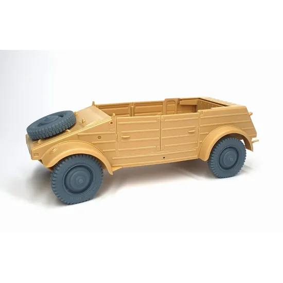 Pimp My Miniatures Afvs35-101 1/35 Vw Kubelwagen Road Wheels With Caps Weighted Typ 1