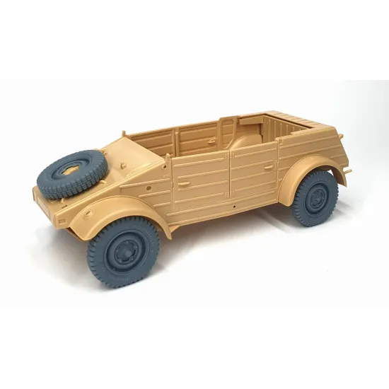 Pimp My Miniatures Afvs35-105 1/35 Vw Kubelwagen Road Wheels Weighted Typ 1