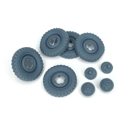 Pimp My Miniatures Afvs35-106 1/35 Kubelwagen Road Wheels Weighted Typ 2
