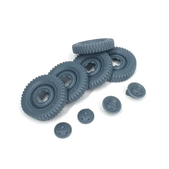 Pimp My Miniatures Afvs35-109 1/35 Vw Schwimmwagen Road Wheels Weighted Typ 1