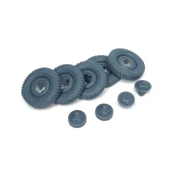 Pimp My Miniatures Afvs35-123 1/35 Vw Typ 82e Kafer Road Wheels Weighted Type 1