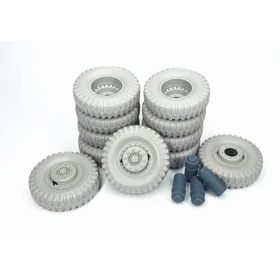 Pimp My Miniatures Afvs35-138 1/35 M26 Dragon Wagon Road Wheels Firestone Weighted