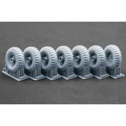 Scalex Wm-35026s 1/35 Alvis Fv622 Stalwart Mk 2 Sagged Wheel Set For Airfix