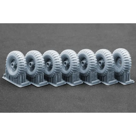 Scalex Wm-35026s 1/35 Alvis Fv622 Stalwart Mk 2 Sagged Wheel Set For Airfix