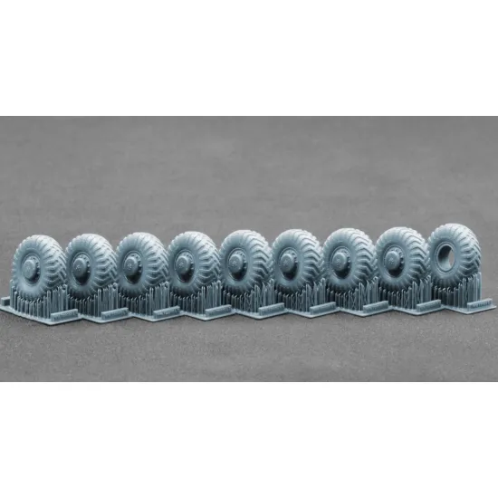 Scalex Wm-72005s 1/72 Maz 537 I-170 Sagged Wheel Set For Trumpeter Takom