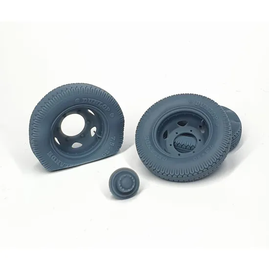 Pimp My Miniatures Afvs35-182 1/35 Opel Blitz Early Rear Road Wheels Flat Tires Type 2