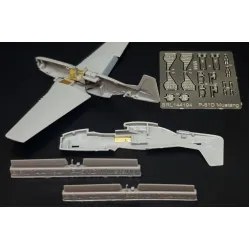 Brengun Brl144194 1/144 P-51d Mustang Platz-eduard-bego Pe/Resin Set