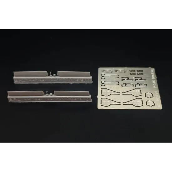 Brengun Brl144194 1/144 P-51d Mustang Platz-eduard-bego Pe/Resin Set