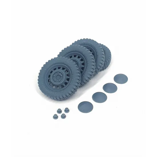 Pimp My Miniatures Afvs35-185 1/35 Trippel Sg.6 Road Wheels With Caps Weighted