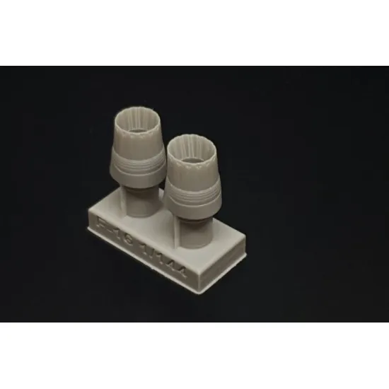 Brengun Brl144196 1/144 F-16 Pw229 Engine Nozzle Resin Set
