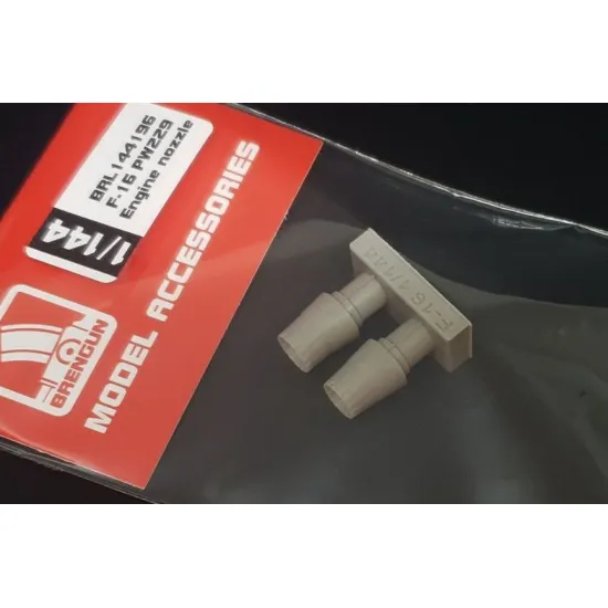 Brengun Brl144196 1/144 F-16 Pw229 Engine Nozzle Resin Set