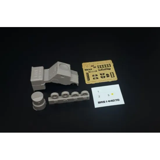 Brengun Brs144070 1/144 Beaverette Mk Iii Resin Kit Of British Armored Car Ww2