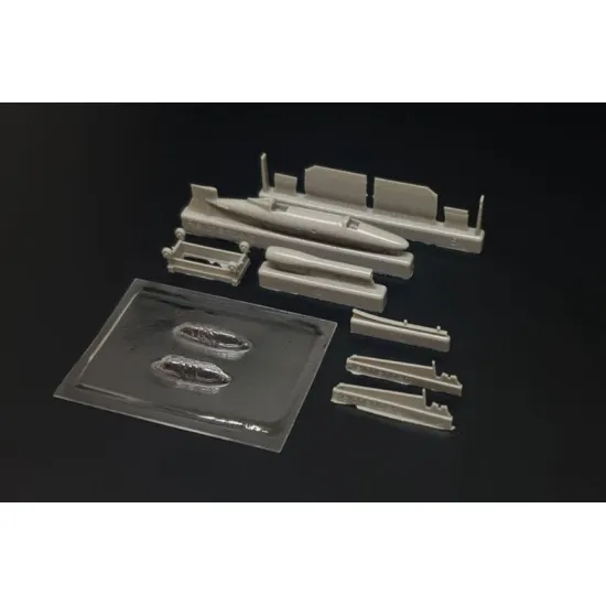 Brengun Brs144072 1/144 V-1 Reichenberg Iv Resin Kit Of German Suicide Flying Bomb