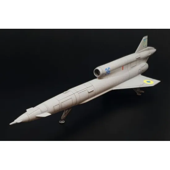 Brengun Brs72025 1/72 Tu-141 Strizh Resin Constr Kit Of Soviet Jet Drone