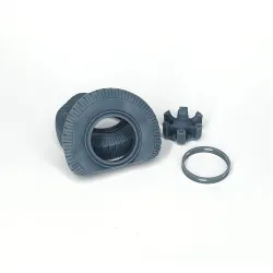 Pimp My Miniatures Afvs35-231 1/35 Lancia 3ro Rear Road Wheels Flat Tires Type 1