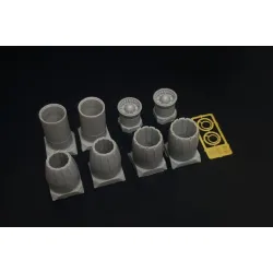 Brengun Brl72290 1/72 F/A-18 A/B/C/D Hornet Ge F404 Engine Nozzle Resin Set