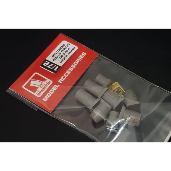 Brengun Brl72290 1/72 F/A-18 A/B/C/D Hornet Ge F404 Engine Nozzle Resin Set