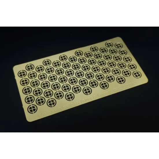 Brengun Brl32051 1/32 Tie Down Points Cross Type Pe Set Of Tie Down Points