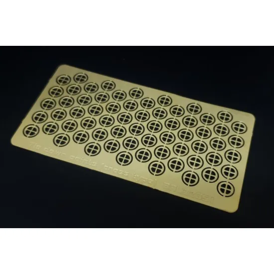 Brengun Brl32051 1/32 Tie Down Points Cross Type Pe Set Of Tie Down Points