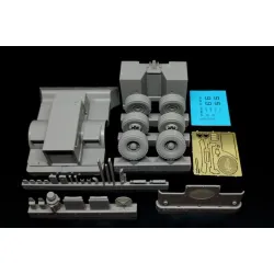 Brengun Brl32052 1/32 Uk Flight Deck Tractor Tugmaster Resin Construction Kit Of U K Deck Tractor