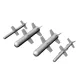 Brengun Brl48179 1/48 Bayraktar Tb2 Laser Guided Missiles For Clear Prop Kit Resin Set For Clear Prop Kit