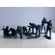 Mars Figures 3dp32052 1/32 Us Chemical Mortar Crew 8 Figures And Mortar 3d Printed Resin