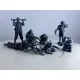 Mars Figures 3dp32053 1/32 German Mg Team Ww2 8 Figures And 2 Machine Guns 3d Printed Resin