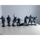 Mars Figures 3dp32054 1/32 Italian Paratroopers 8 Figures 3d Printed Resin
