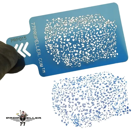 77propeller Prp015 Airbrush Template Airbrush Stencils For Spraying Fine Details