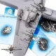 77propeller Prp022 3 Airbrush Template Airbrush Stencils For Spraying Fine Details Set 2