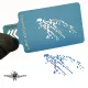 77propeller Prp022 3 Airbrush Template Airbrush Stencils For Spraying Fine Details Set 2