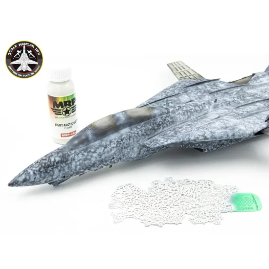 77propeller Prp032 Medium Airbrush Template Airbrush Stencils Spraying Fine Details 110mm X 70mm