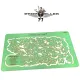 77propeller Prp039 Airbrush Template Small Airbrush Stencils For Spraying Stains