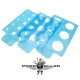 77propeller Prp044 Set D 3 X Spray Masking Airbrush Stencil