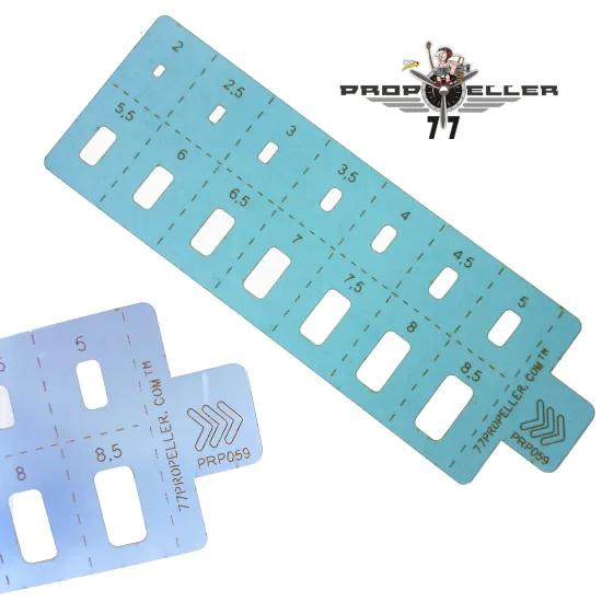 77propeller Prp059 Scribing And Spray Masking Airbrush Stencil No. 7