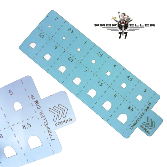 77propeller Prp061 5 Pcs Scribing And Spray Masking Airbrush Stencil
