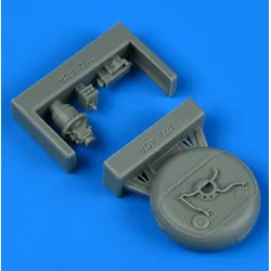 Quickboost 72710 1/72 Ah-64d Longbow Apache An/Apg-78 Fire Control Radar For Academy