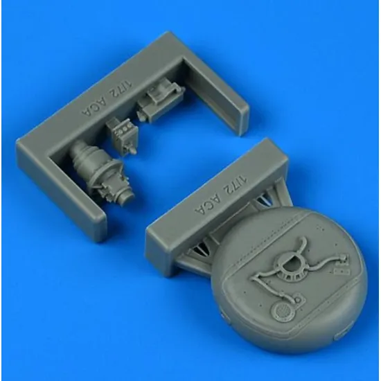 Quickboost 72710 1/72 Ah-64d Longbow Apache An/Apg-78 Fire Control Radar For Academy