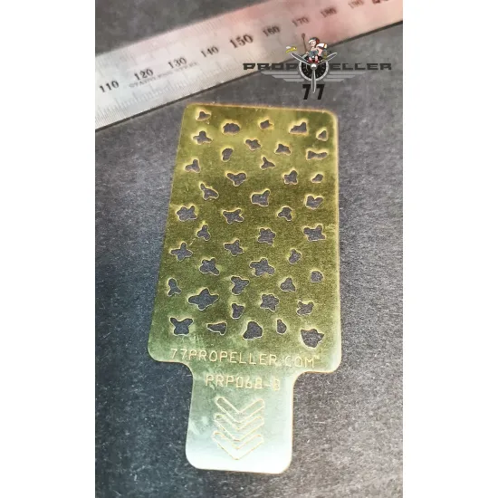 77propeller Prp068 1/72 Italian Aircraft Camouflage Airbrush Template 2 Pcs