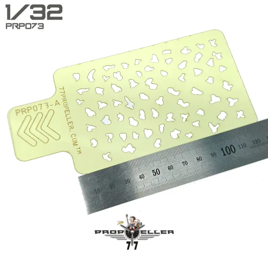 77propeller Prp073 1/32 Italian Aircraft Camouflage Airbrush Template 2 Pcs