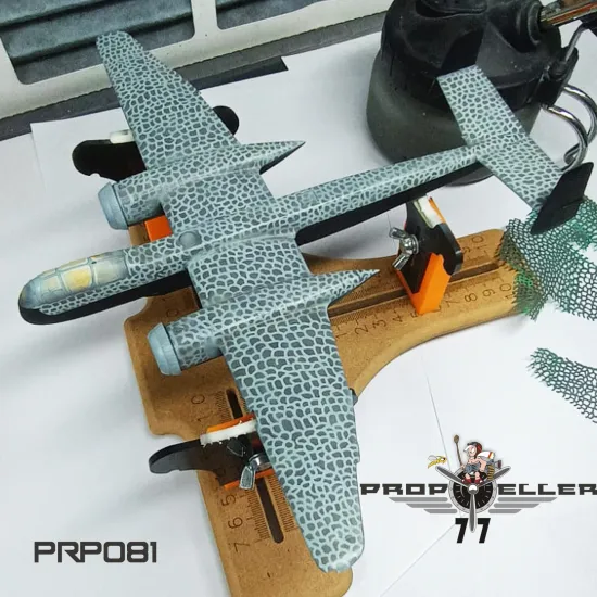 77propeller Prp081 1/72 Camouflage Painting Template Heinkel He-219 Hobby 2000 And Dragon