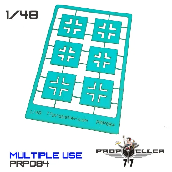 77propeller Prp084 1/48 Luftwaffe Balkenkreuze Late No. 1