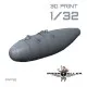 77propeller Prp755 1/32 Bf 109g External Fuel Tanks Variant B